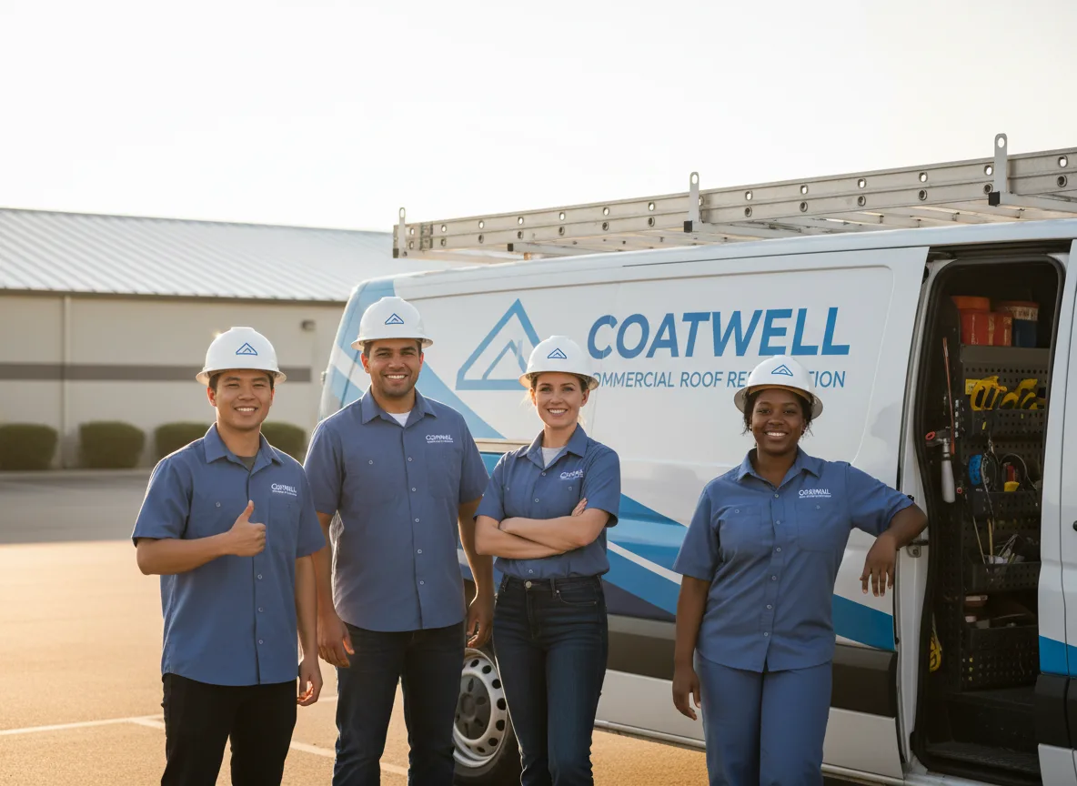 Commercial roof coating company in Wilbur, WA